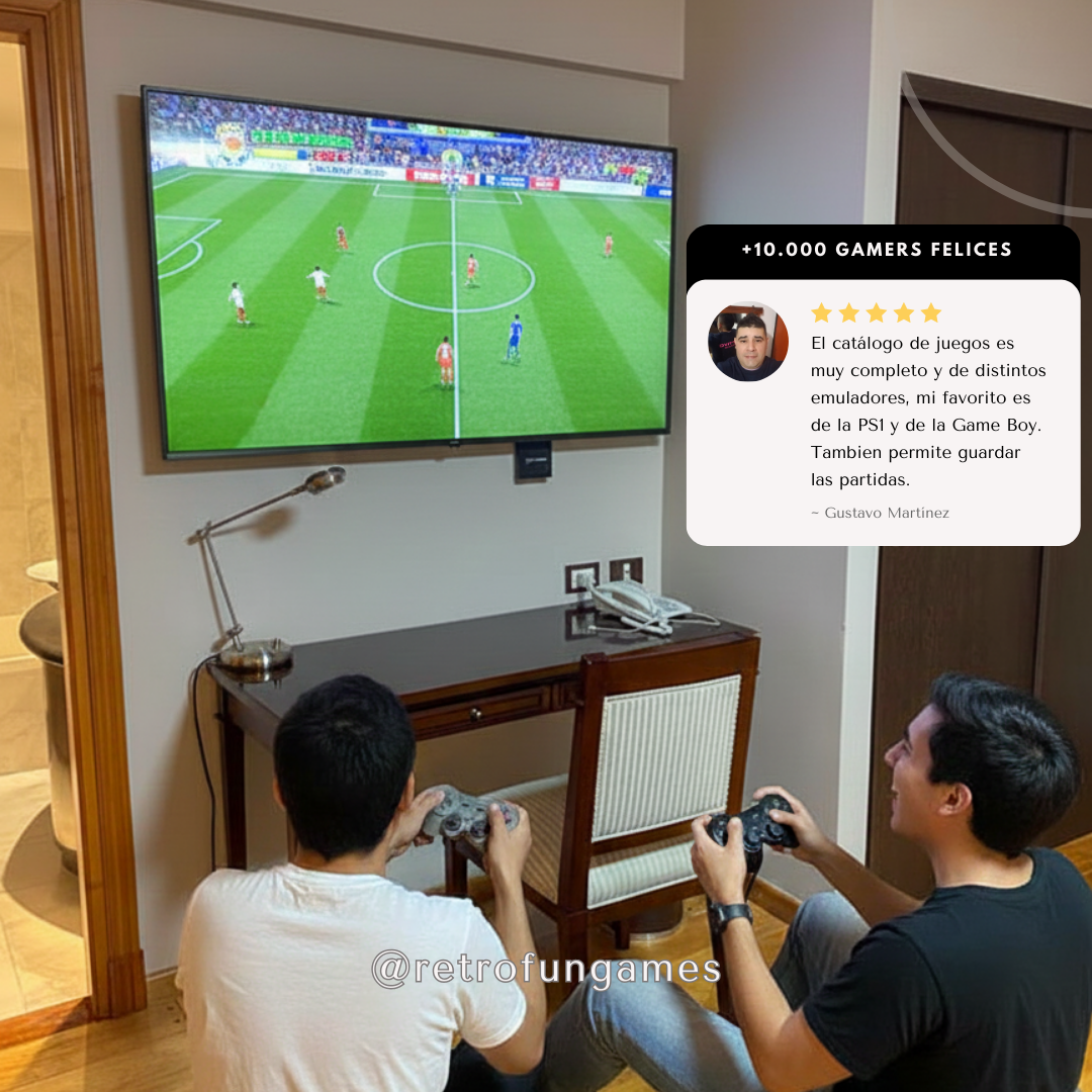 Consola de Juegos Retro con 2 Controles