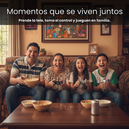 Consola de Juegos Retro con 2 Controles